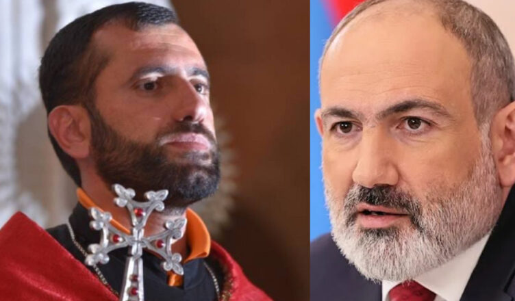 The priest of the Church of St. Hakob, attended by the Prime Minister, made an important note.