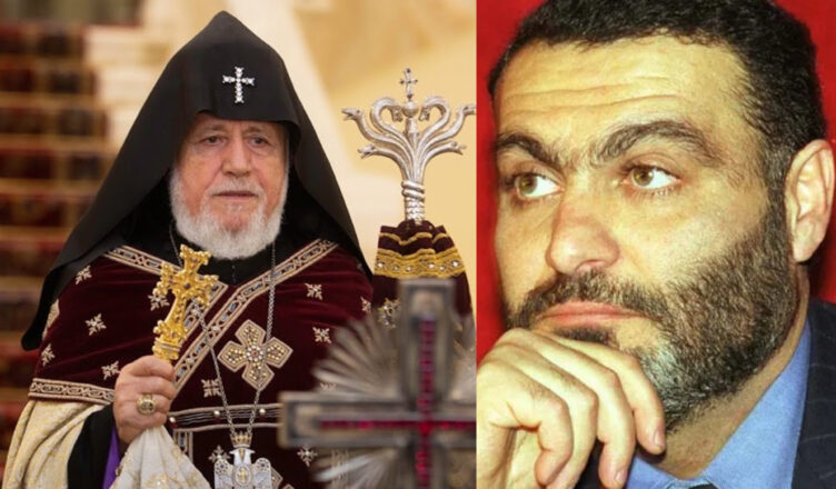 What did Vazgen Sargsyan do to those clergymen who tried to engage in politics