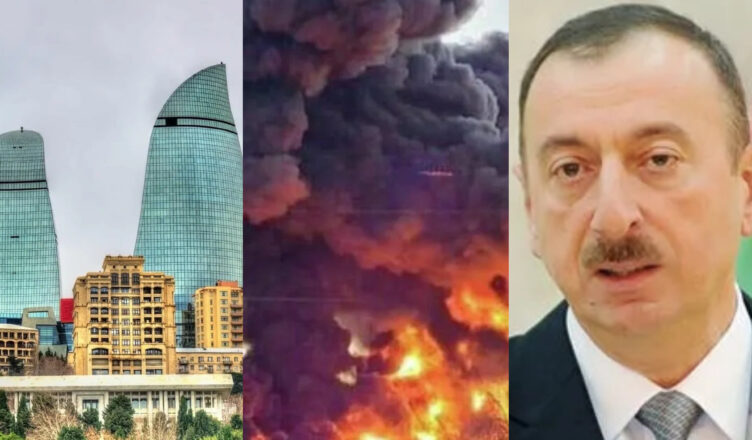 Video: The head of Aliyev is on his own recognizance. The sound of impact was heard in the tank…
