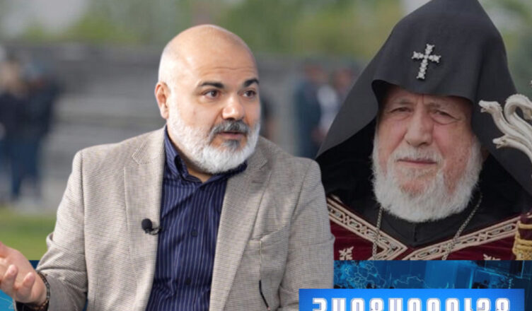 The walls of the cathedral were renovated and turned into a supermarket. Bagrat Arakelyan