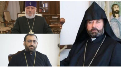 The Catholicos defends sacrilege. Deliver the Sacred
