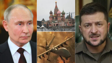Putin did not expect it… Ukraine attacked Moscow with a series of drones… Everyone is stunned…