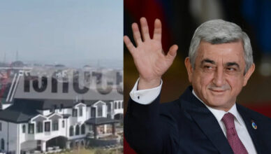 The castle of Serzh Sargsyan worth 5 million dollars. video