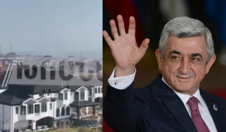 The castle of Serzh Sargsyan worth 5 million dollars. video