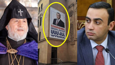Daredevil turned the church into the election headquarters of Tashir Samo and Kocharyan. You need to do the following…