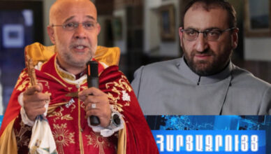 Arshak said to me, “Armen, you can go to Levi’s, I said I was married, he said:. Armen is the priest Melkonyan. video